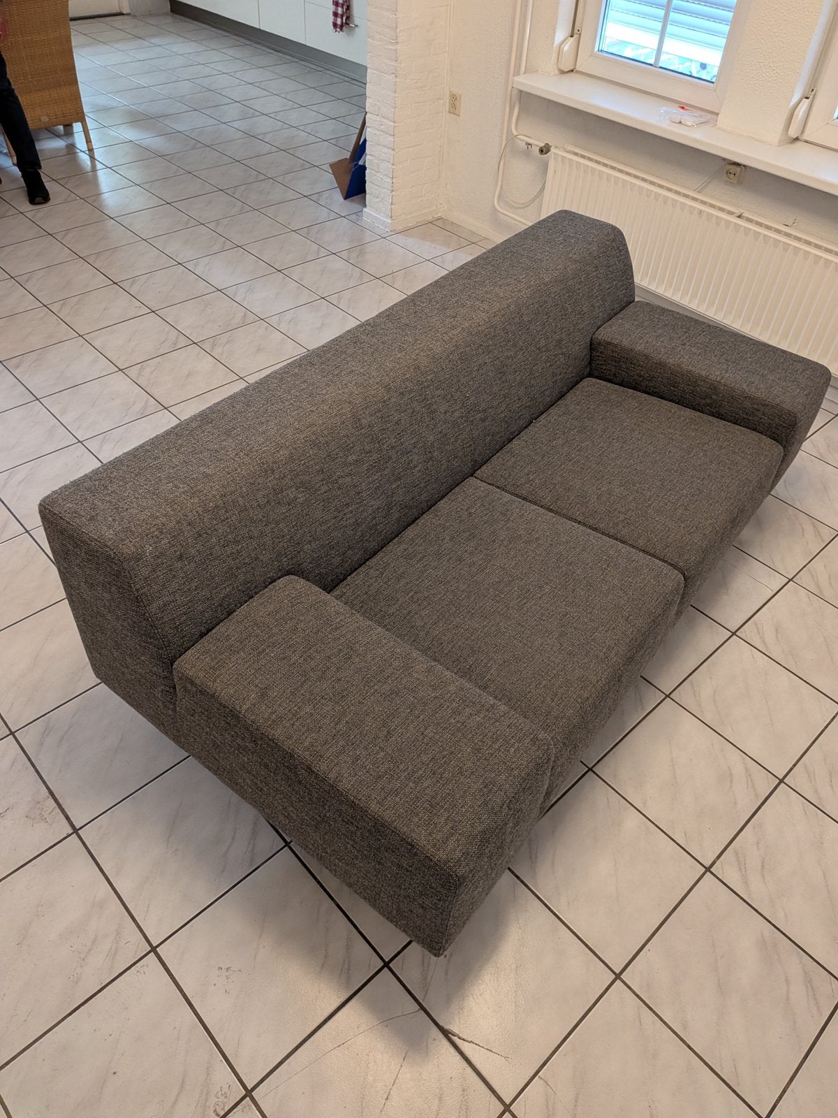 Goossens Milaan 2-zitsbank, Ophalen, Gebruikt, Tweepersoons, 75 tot 100 cm
