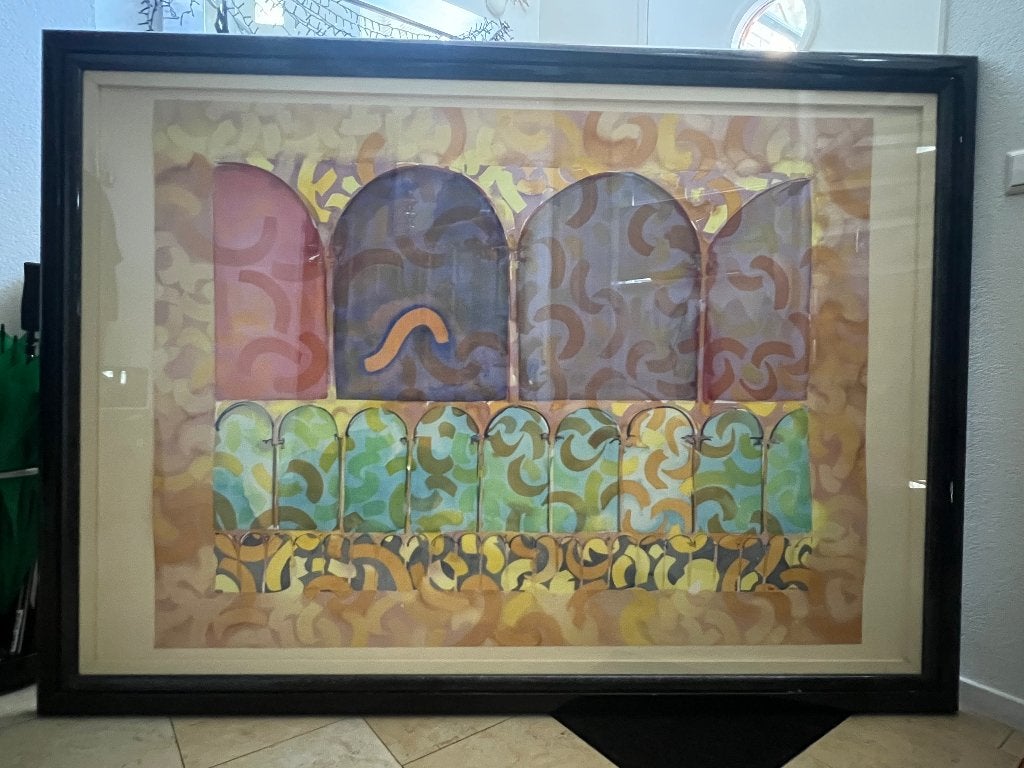 Aquarel, Ophalen, Overige stijlen, Aquarel, Origineel werk