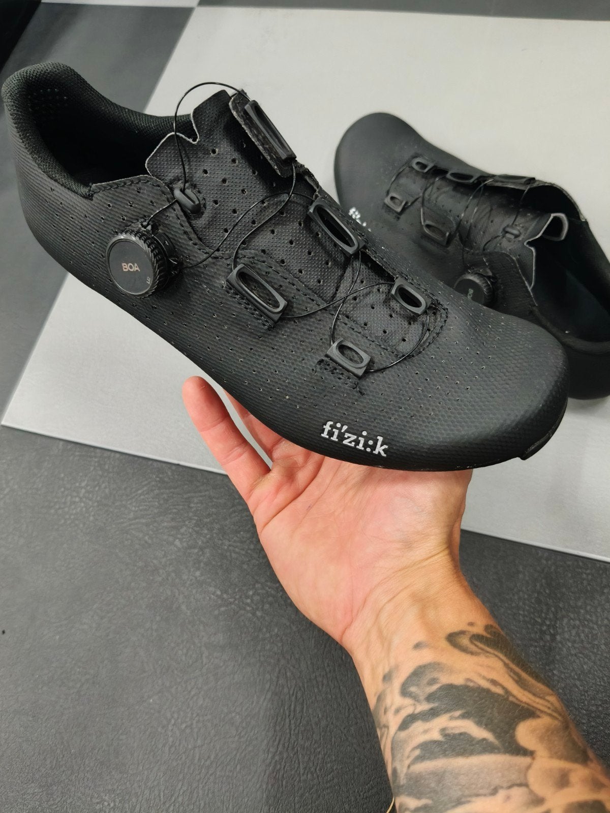 Fizik Tempo Decos Carbon racefiets schoenen unisex  Maat 43, Heren, Schoenen, Overige maten, Ophalen of Verzenden