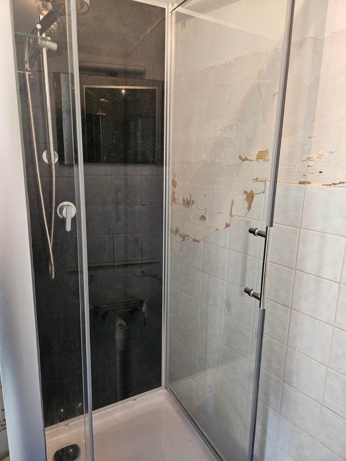 douche cabine, Ophalen, Gebruikt