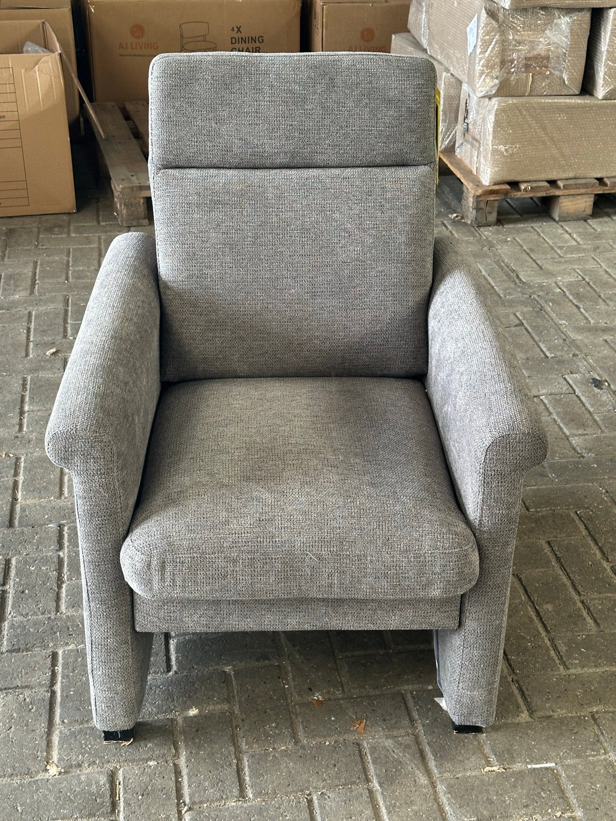 Maxfurn Fauteuil - Nieuw met lichte pootbeschadiging, Ophalen, Nieuw, 75 tot 100 cm, Stof