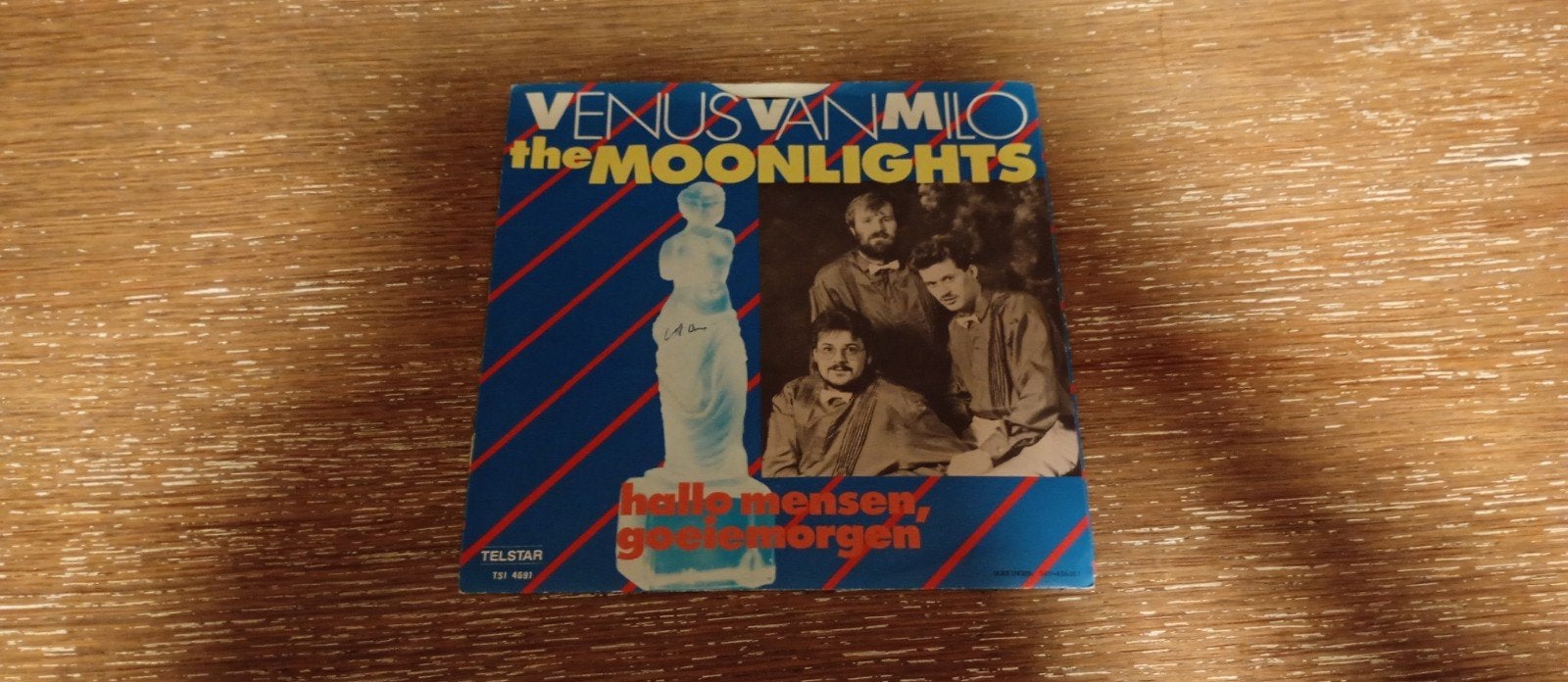 the moonlights, Cd's en Dvd's, Gebruikt, 7 inch, Ophalen of Verzenden, Pop
