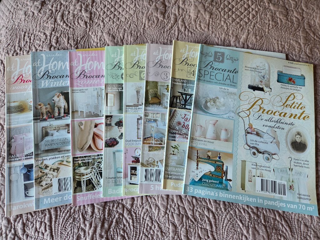 magazine's brocante, Ophalen of Verzenden, Zo goed als nieuw
