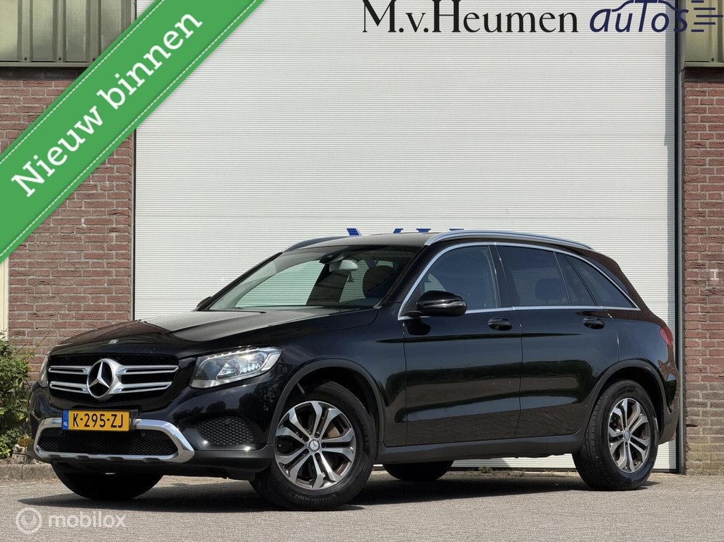 Mercedes GLC-klasse 220 d 4MATIC Prestige Achteruitrijcamera, Auto's, Automaat, Gebruikt, 2500 kg, Leder
