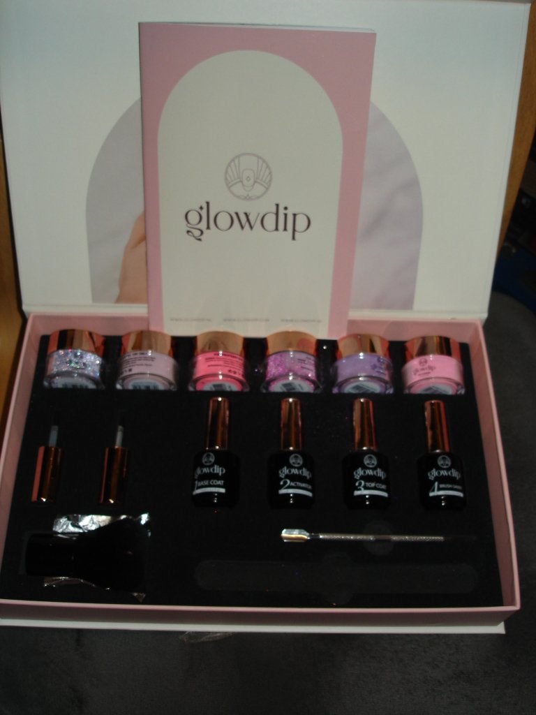 Glowdip Home Manicure Starterset, Ophalen, Overige kleuren, Zo goed als nieuw, Handen en Nagels