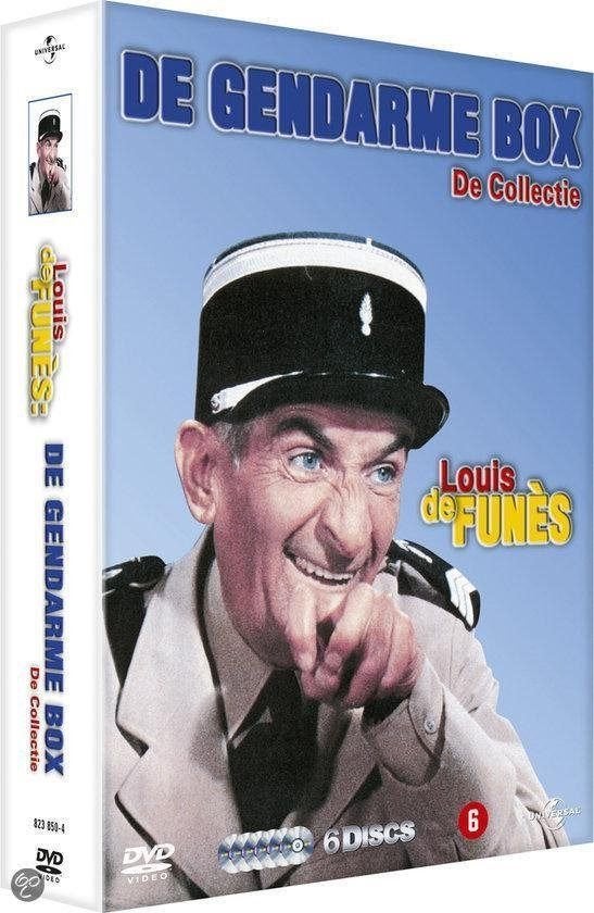 De Gendarme Box - De Collectie (6xDVD) Louis De Funès, Nederlands, Frankrijk, Komedie, Ophalen of Verzenden