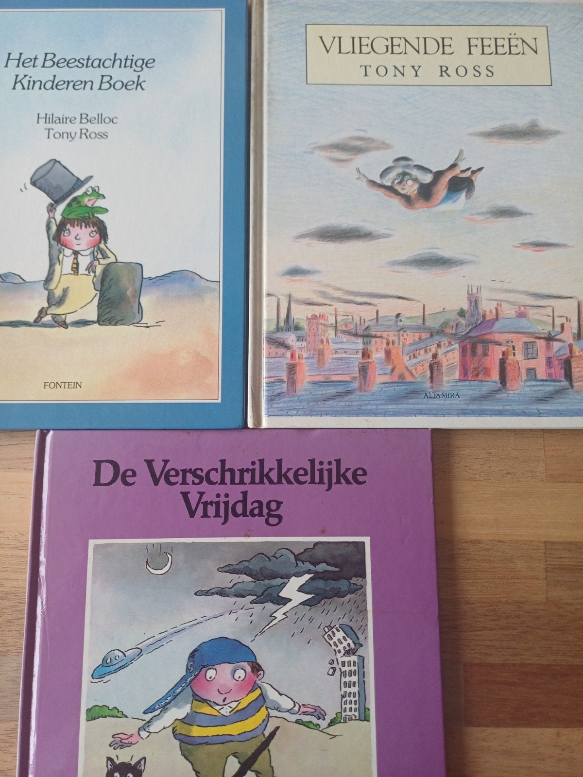 Nog 4 prentenboeken van de humoristische  illustrator Tony, Ophalen of Verzenden, Gelezen