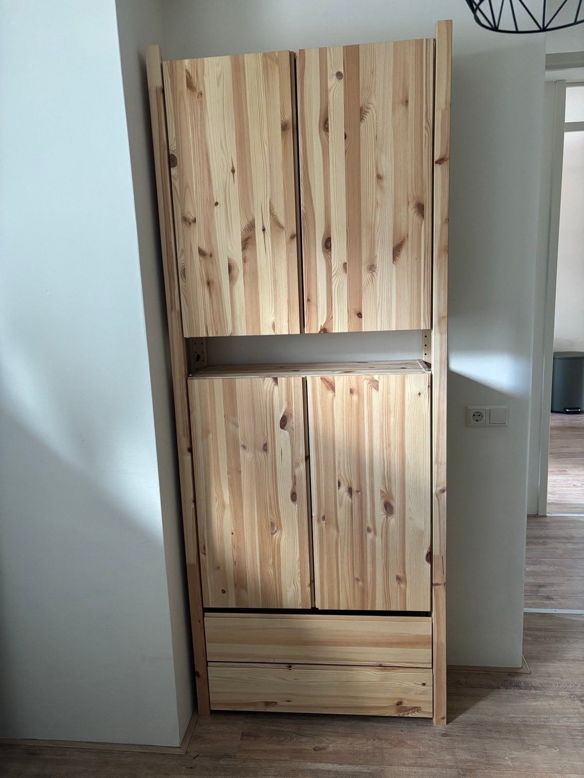IKEA Ivar kast 226x89x30 cm met lades en deuren, Ophalen, Gebruikt, 200 cm of meer, 50 tot 100 cm