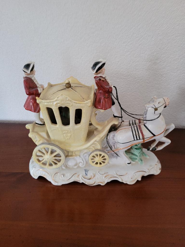 porseleinen koets (duits), Ophalen