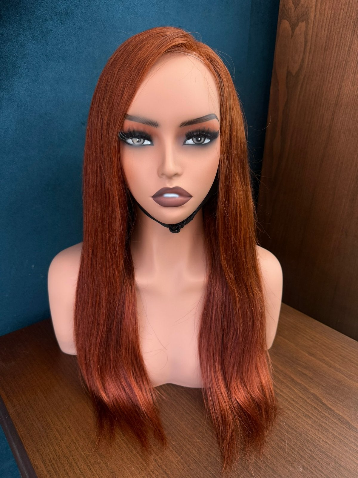 Pruik met mannequin 50/50%, Ophalen, Nieuw, Pruik of Haarverlenging