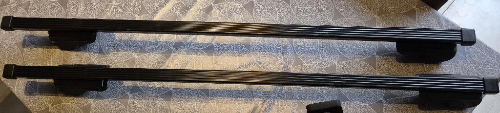 Set HAPRO Cronos 125 stl - dakdragers voor dakrailing, Ophalen, Zo goed als nieuw