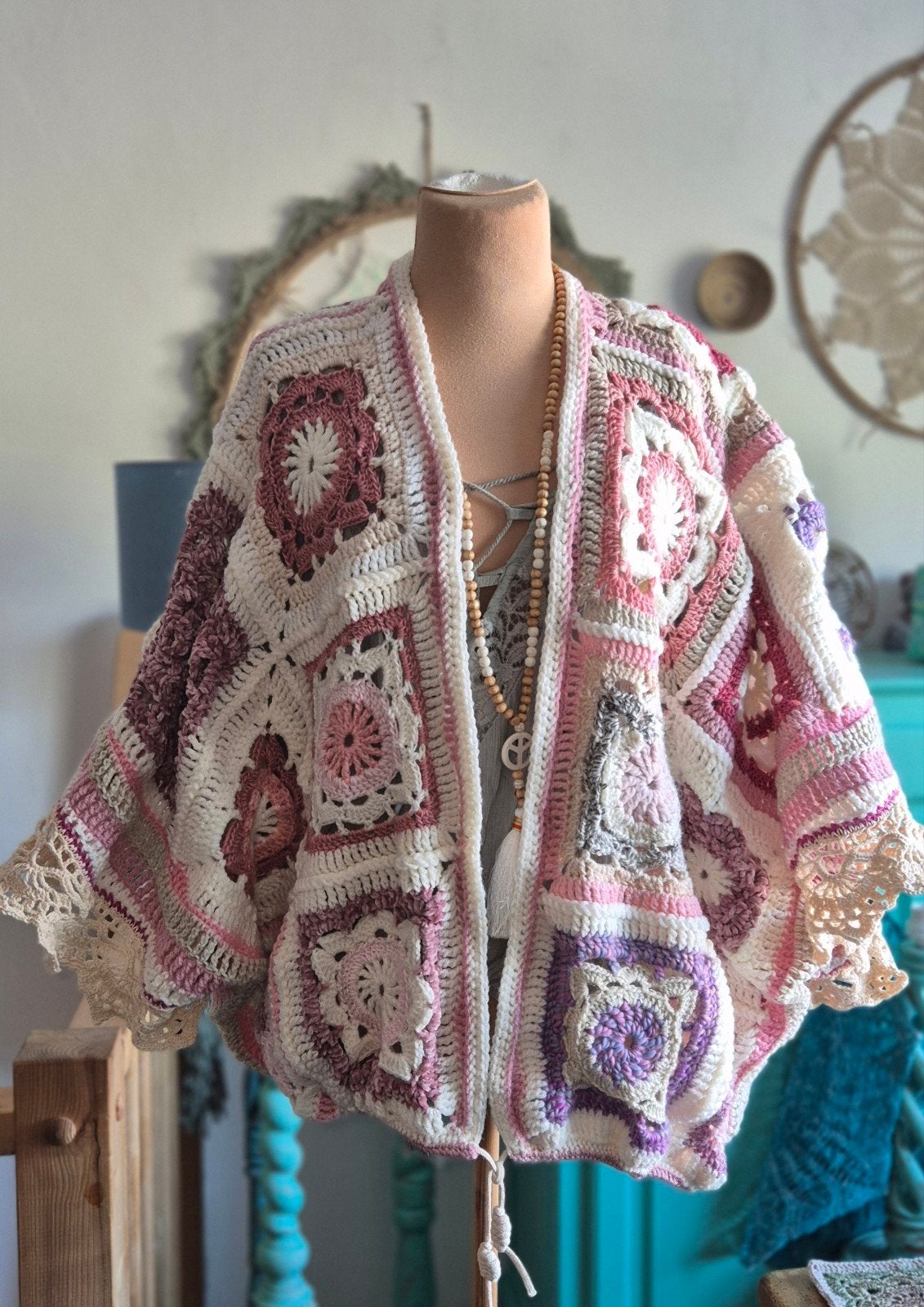 HandmadeByGreet Vest mt 44/46, Ophalen of Verzenden, Nieuw, Maat 46/48 (XL) of groter, Roze