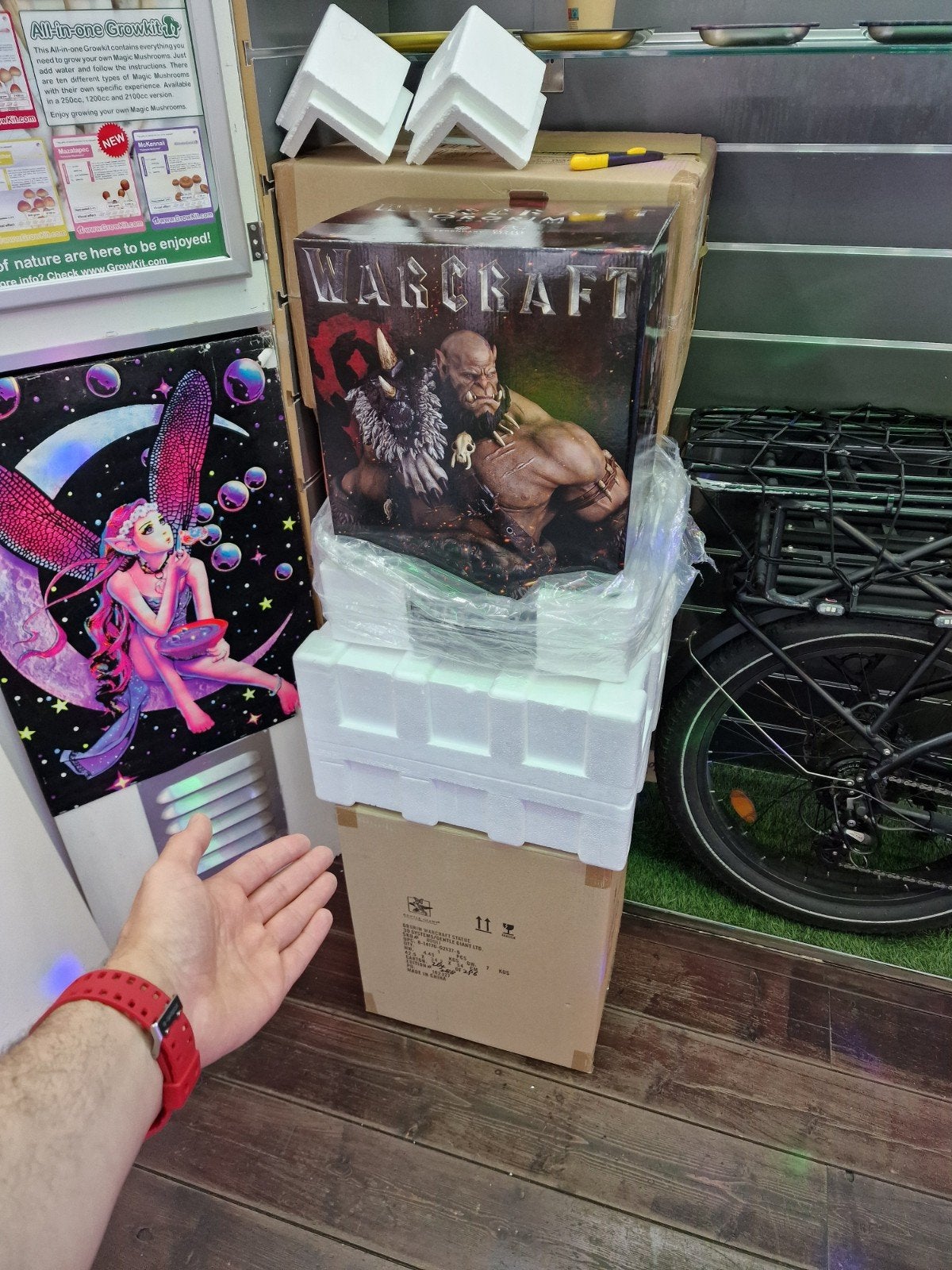 Gentle Giant Orgrim Statue.WarCraft.sideshow., Ophalen of Verzenden, Zo goed als nieuw