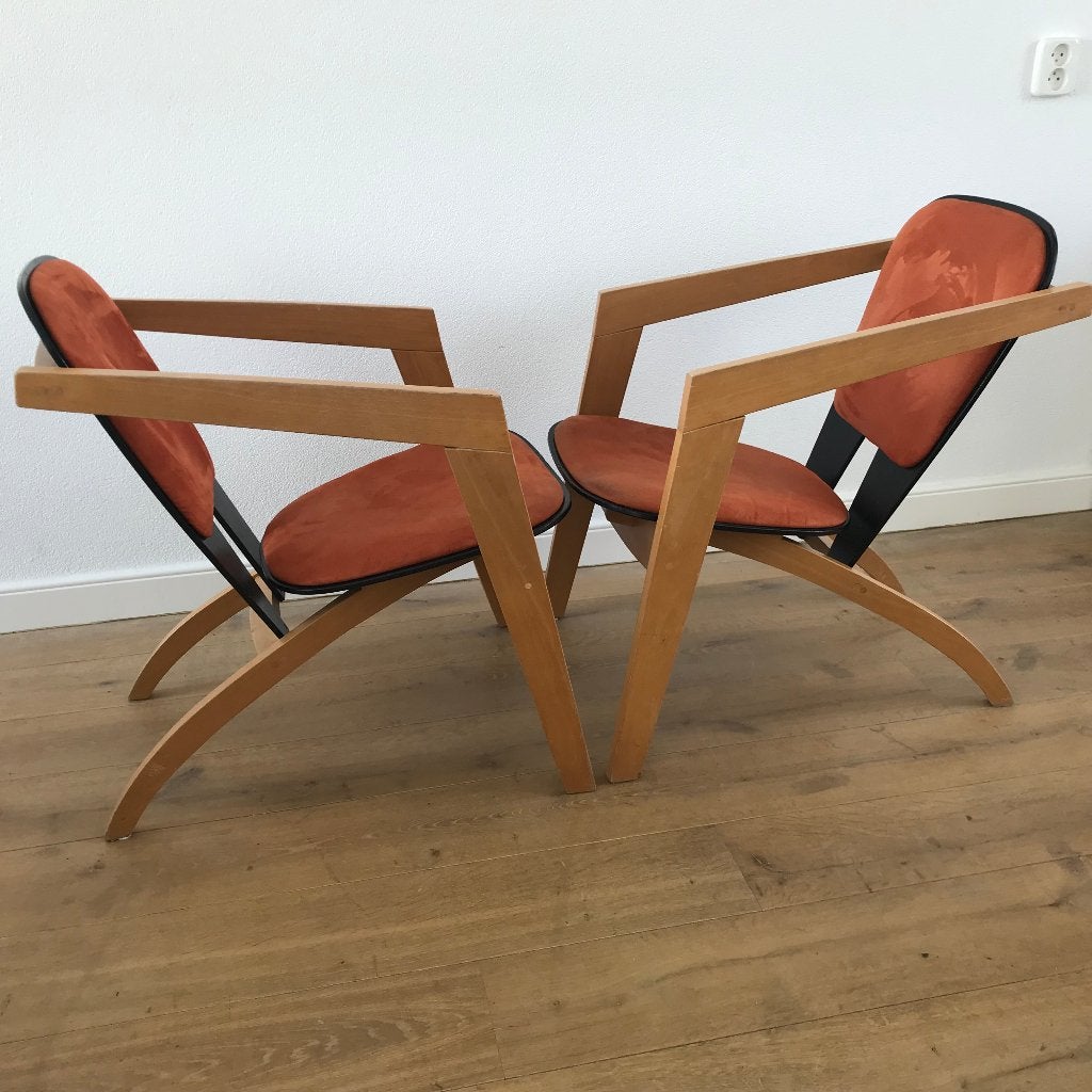 Set 2 Getama Butterfly GE460 fauteuil stoel design, Ophalen, 75 tot 100 cm, Nvt, Nvt