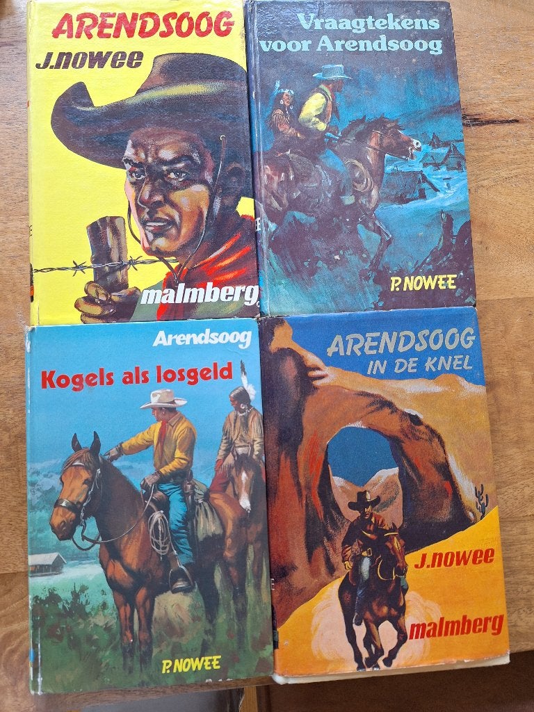 Arendsoog boeken - Nette hardcovers - Delen 1, 4, 43 en 44, Boeken, Kinderboeken | Jeugd | 10 tot 12 jaar, J. Nowee, Fictie, Ophalen