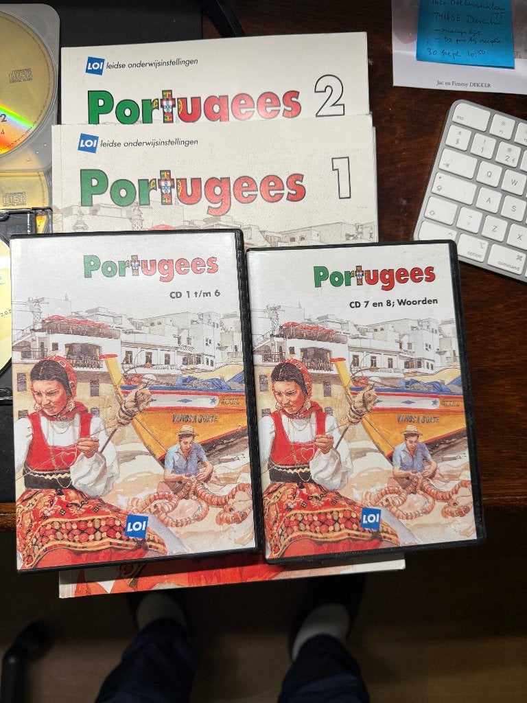Portugees, taalcursus, Ophalen, Gebruikt, Taalcursus