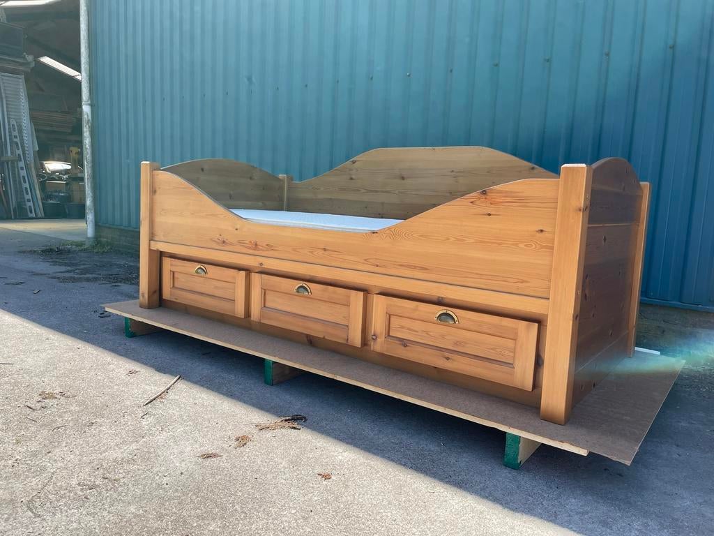 Kajuitbed, 85 tot 100 cm, Ophalen of Verzenden, Zo goed als nieuw, Matras