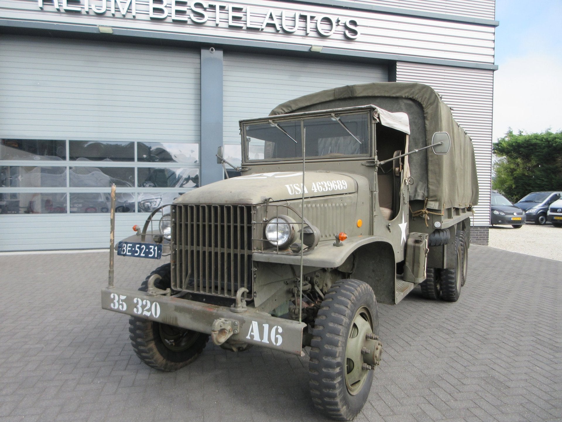 GMC CCKW 353 WW2 Truck, Auto's, Vrachtwagens, Overige merken, 98 pk, Bedrijf, Handgeschakeld