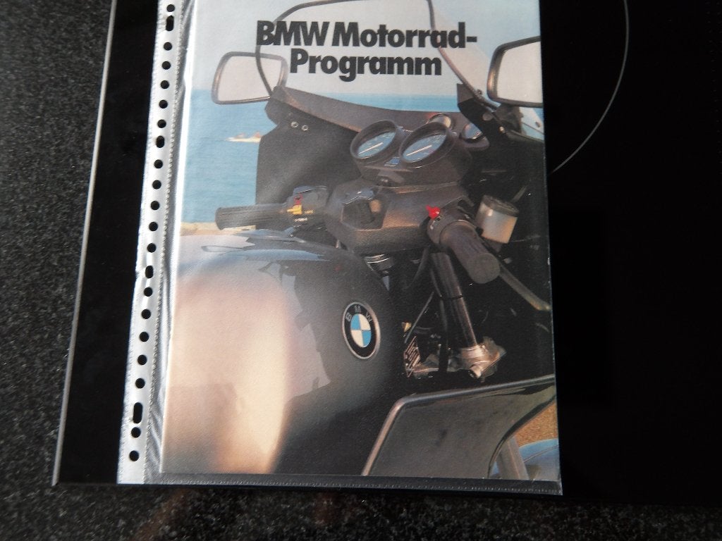 BMW Motorrad-Programm Brochure, Ophalen of Verzenden, BMW