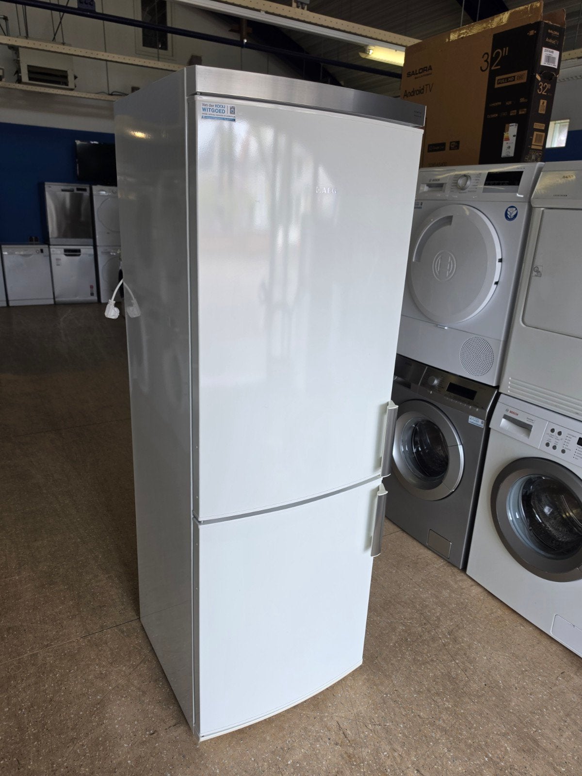 AEG koelvriescombinatie | A+ | Garantie & Gratis thuis 🚚✅️, AEG, Jirnsum, 200 liter of meer, 60 cm of meer