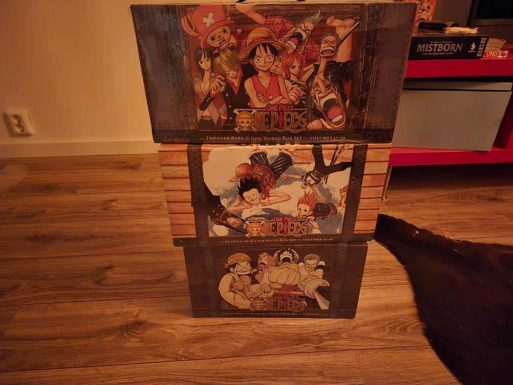 One Piece Box Set 1-3 Sealed - Complete Serie, Complete serie of reeks, Ophalen, Nieuw