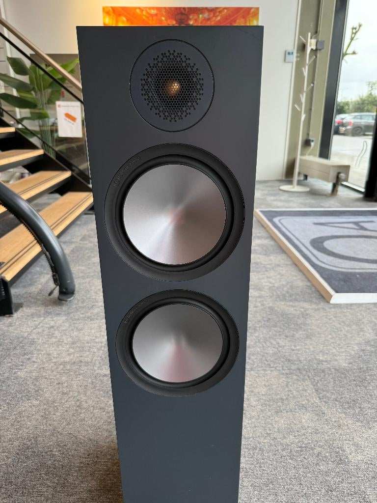 Monitor Audio Bronze 500 -Walnut- (Single speaker / 1 stuk), Overige merken, Gebruikt, Overige typen, Ophalen of Verzenden