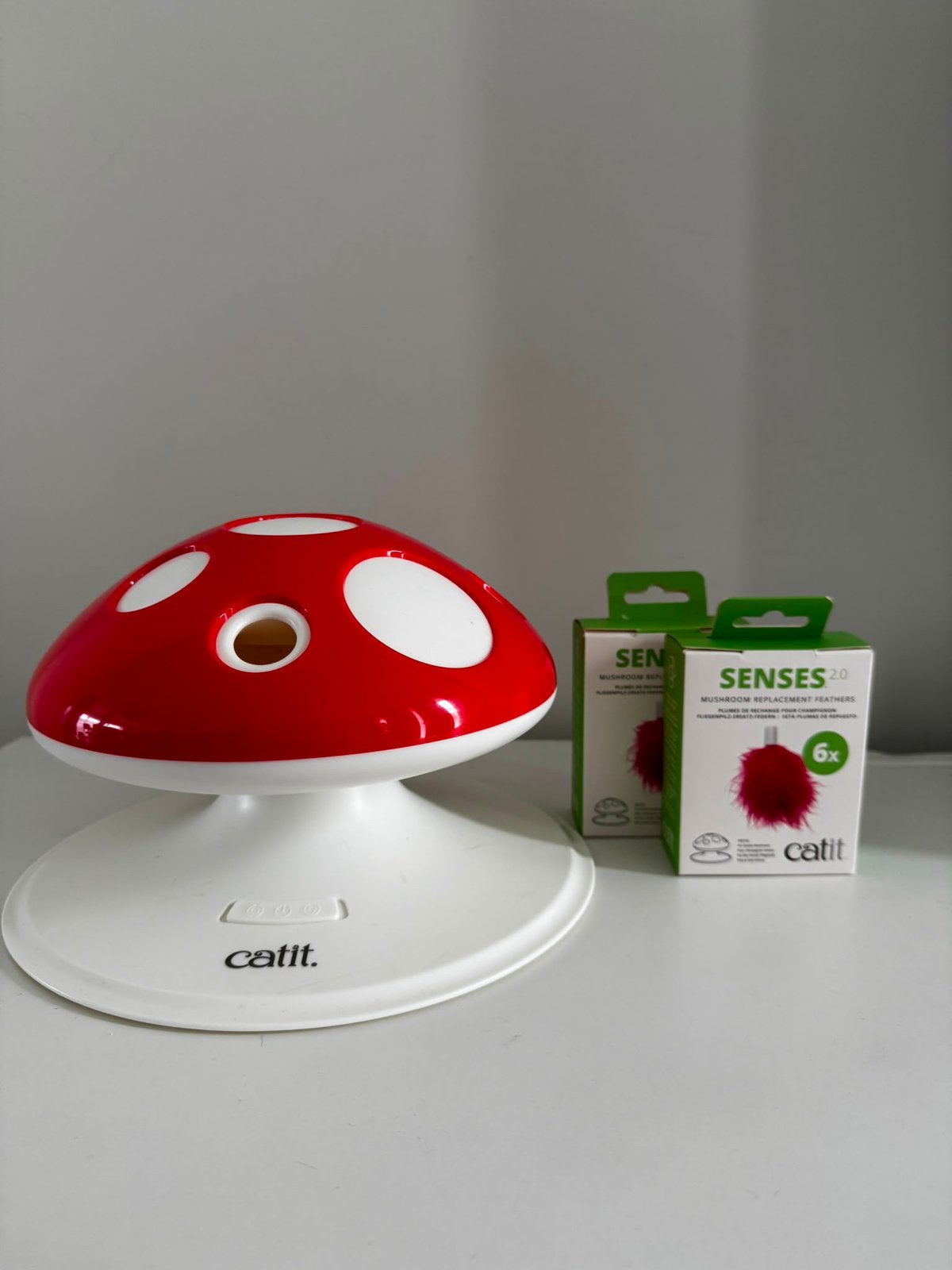 Catit Senses 2.0 Mushroom Kattenspeelgoed, Ophalen of Verzenden, Zo goed als nieuw, Intelligentiespeelgoed