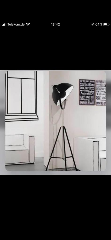 It's About Romi Vloerlamp Stehleuchte 68/183 cm, Ophalen of Verzenden, Zo goed als nieuw, Metaal, 150 tot 200 cm