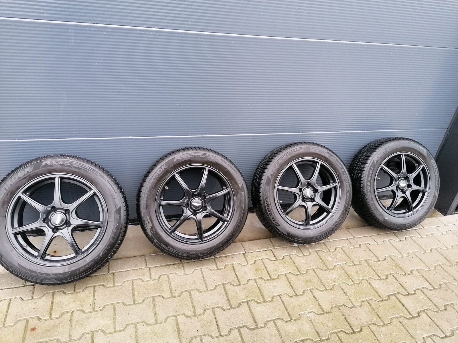 Winterbanden met velgen voor Mercedes GLA (2021), Auto-onderdelen, Banden en Velgen, 17 inch, Personenwagen, Gebruikt