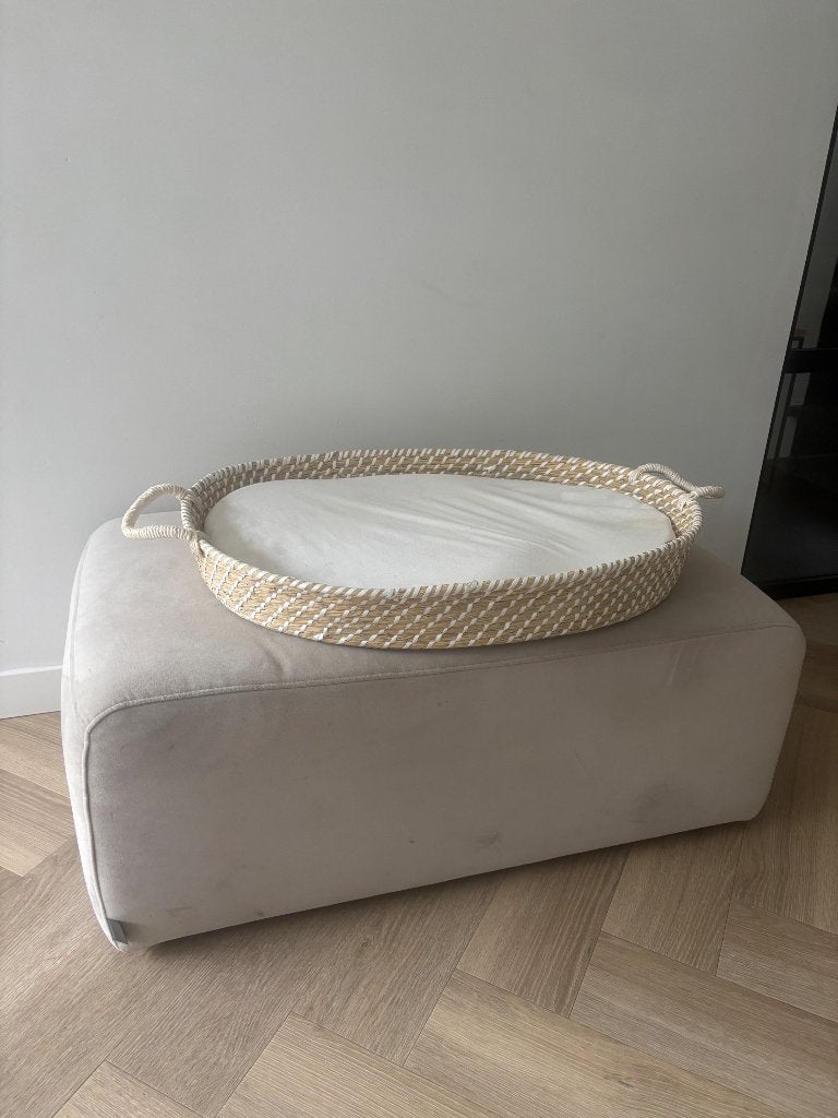 Verschoon mandje Baby, Gebruikt, Aankleedkussen, Standaard, Ophalen