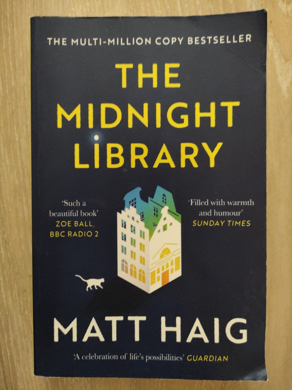 The Midnight Library - Matt Haig (Engels), Boeken, Ophalen of Verzenden, Zo goed als nieuw, Matt Haig, Europa overig