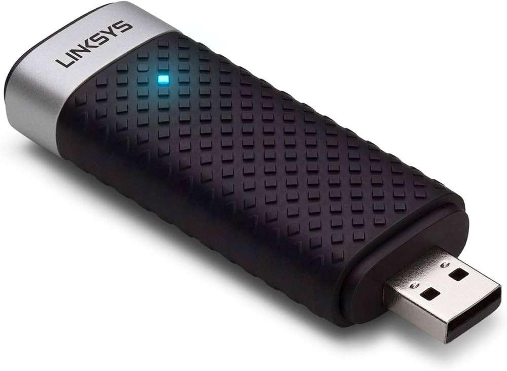 Linksys AE3000 N900 Dual-Band Wireless-N USB-adapter, Computers en Software, Ophalen of Verzenden, Zo goed als nieuw, Extern
