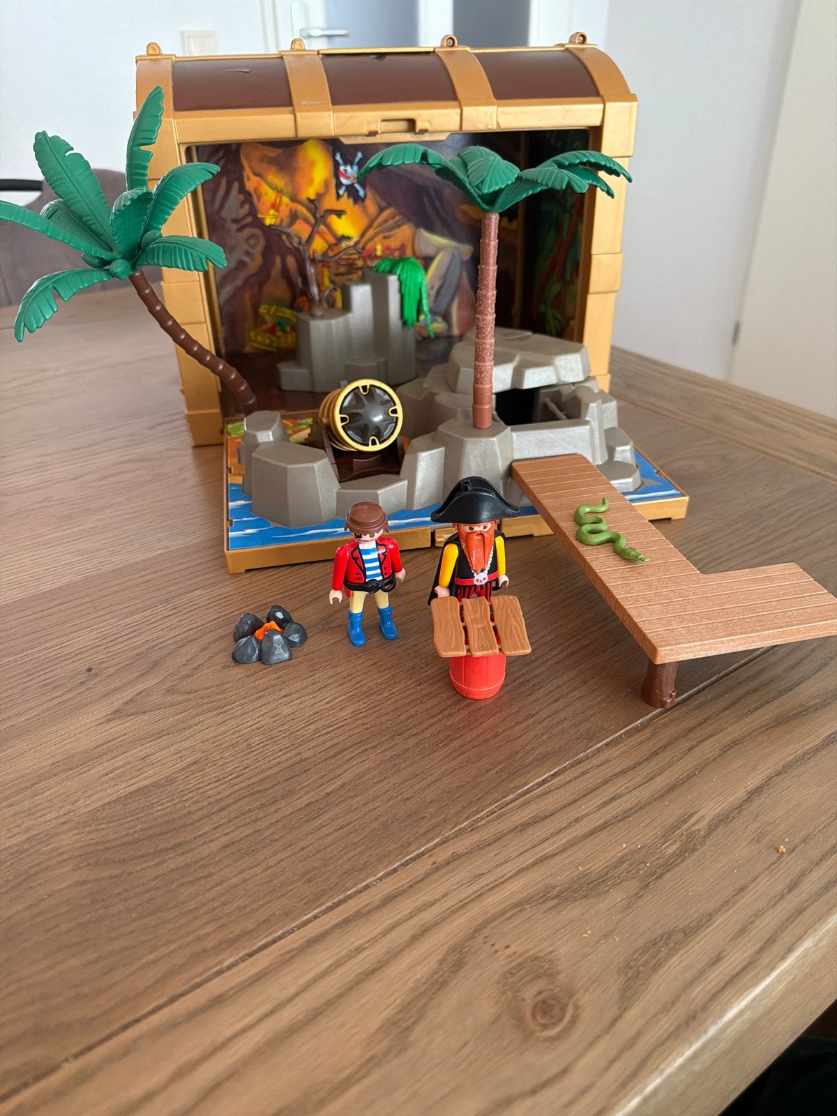 Playmobil Piraten Schatkist (4432/5737) - Niet compleet, Pirates, Gebruikt, Losse onderdelen, Overige typen