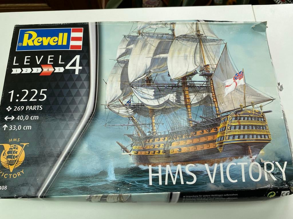 Revell HMS Victory Modelbouwschip - Nieuw in doos, Hobby en Vrije tijd, Modelbouw | Boten en Schepen, Ophalen of Verzenden, Nieuw