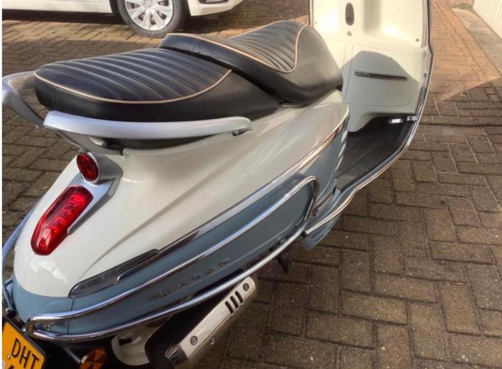 Peugeot Django 50cc Retro | Topstaat | Nieuwe Service +Extra, Fietsen en Brommers, Ophalen, Overige modellen, Maximaal 45 km/u