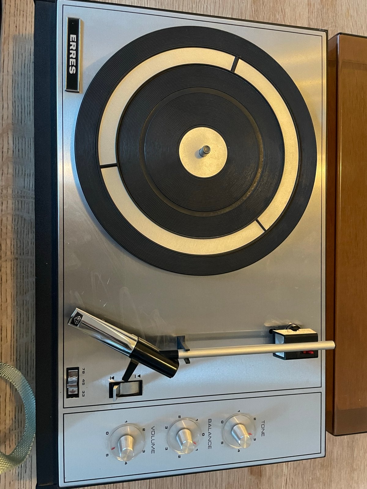 Erres Platenspeler RS 3333/04Z - defect, Ophalen, Gebruikt, Platenspeler, Overige merken