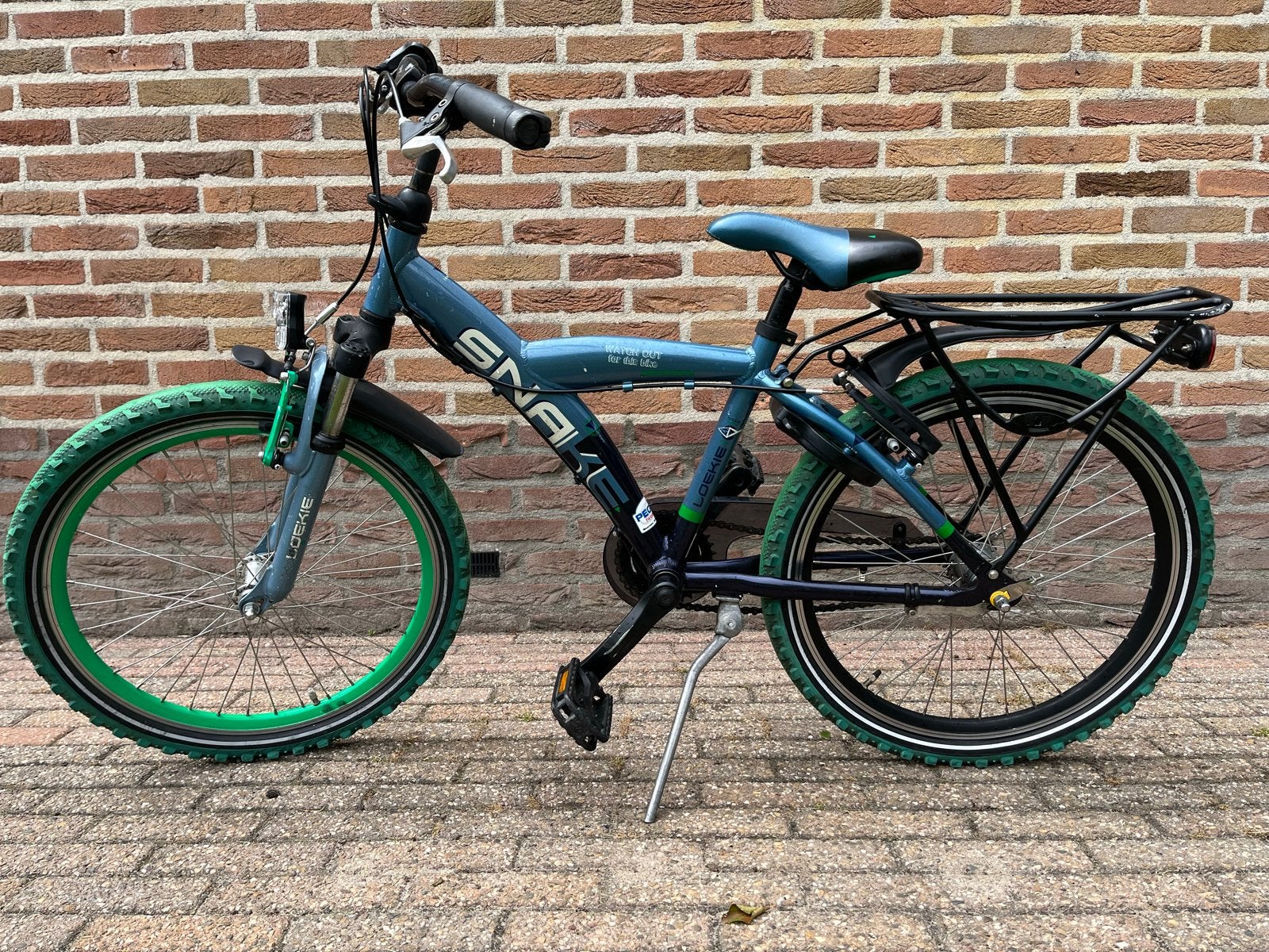 Batavus Snake 22 inch kinderfiets met 3 versnellingen, Ophalen, Gebruikt, Terugtraprem, 20 inch of meer