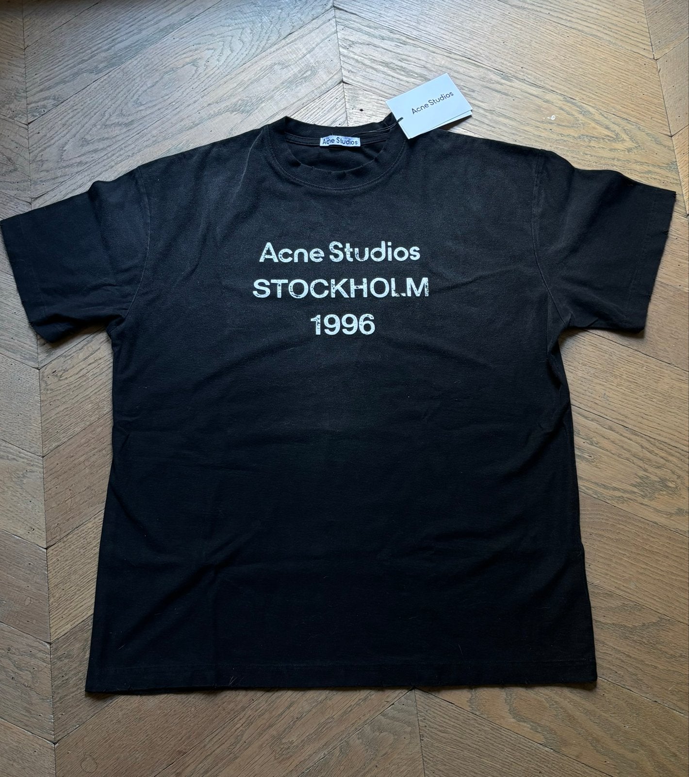 Acne Studios T-shirt - Maat L, Oversized Fit, Kleding | Heren, T-shirts, Ophalen of Verzenden, Zo goed als nieuw, Maat 52/54 (L)
