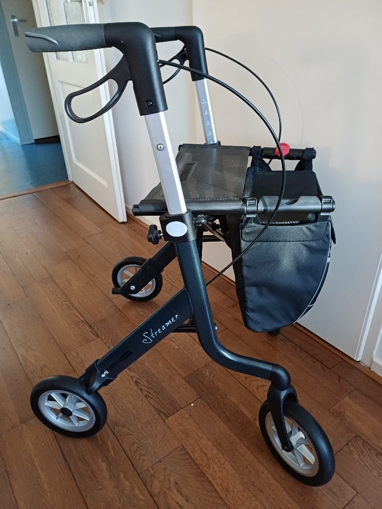 Rollator Streamer lichtgewicht, Diversen, Rollators, Ophalen, Opvouwbaar