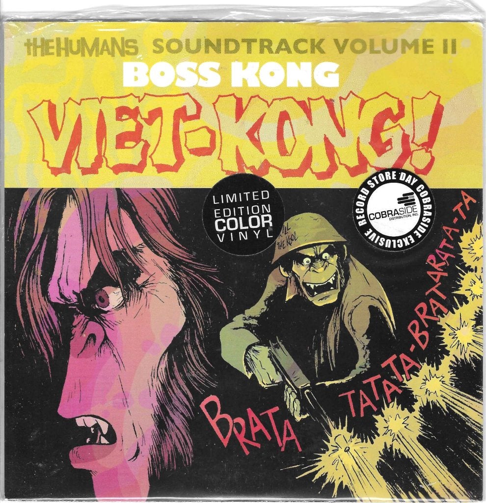 boss kong-viet kong/humans soundtrack vol.II-garage/punk, Gebruikt, Verzenden, Filmmuziek en Soundtracks, 7 inch