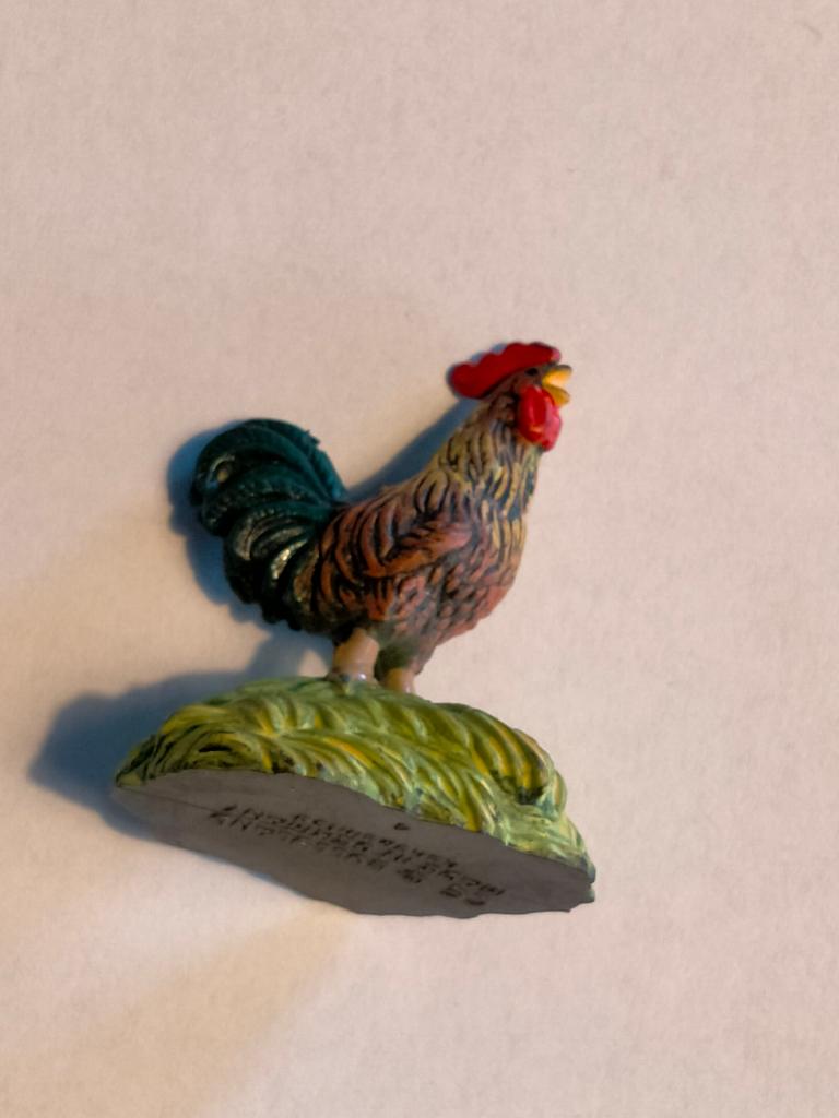 Haan hanen Bullyland dier dieren pvc figuur, Ophalen of Verzenden, Gebruikt