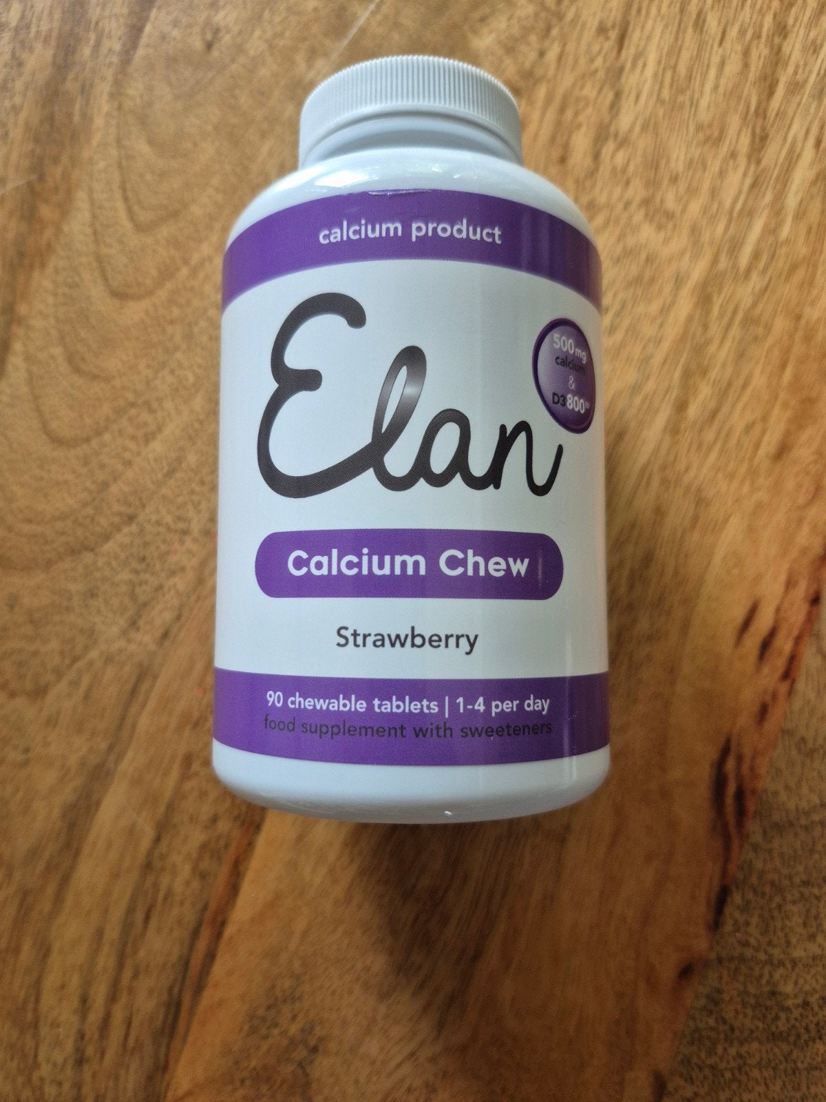 calcium chew tabletten strawberry, Sport en Fitness, Gezondheidsproducten en Wellness, Ophalen, Nieuw, Overige typen