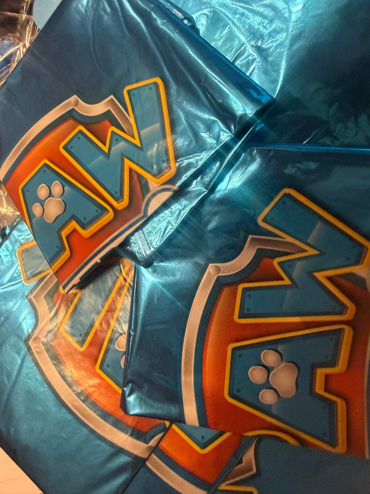 Paw patrol folie ballonnen 2 stuks, Ophalen of Verzenden, Nieuw, Versiering, Verjaardag