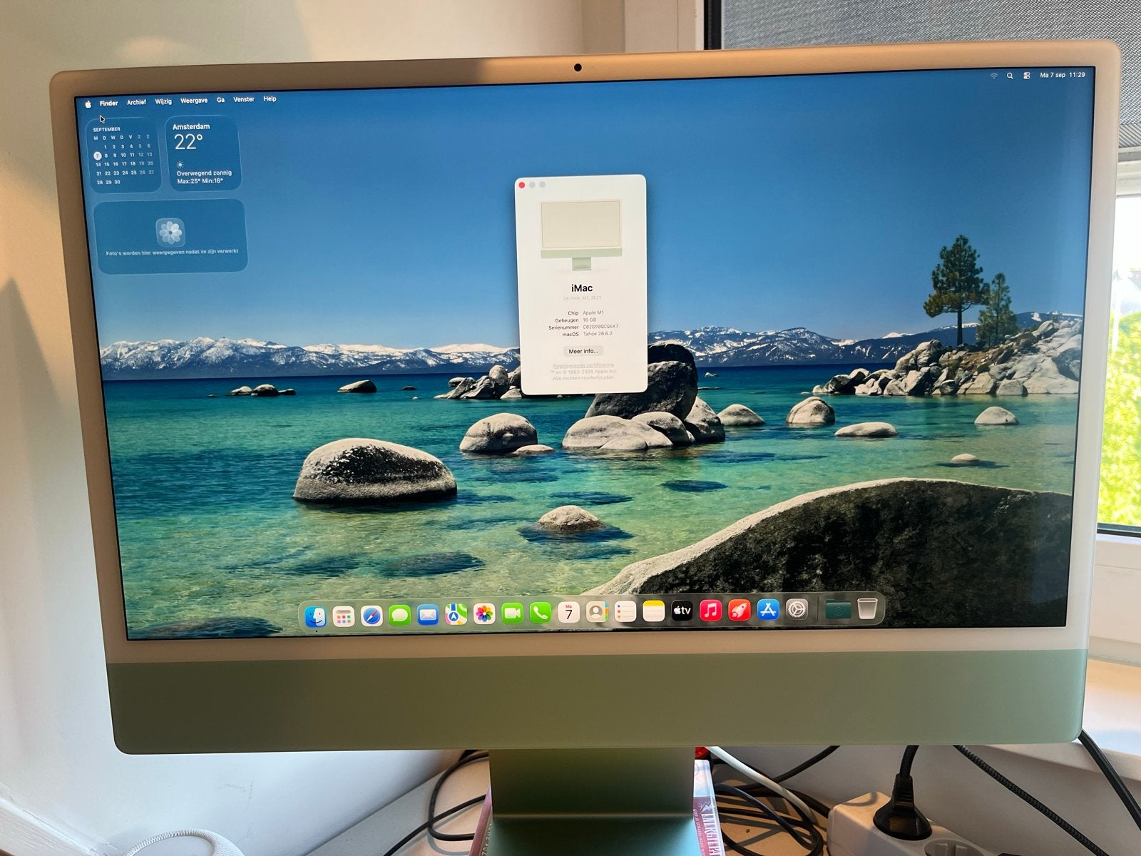 Apple iMac 24-inch M1 2021 - 16GB RAM, 1TB SSD, Computers en Software, Apple Desktops, Ophalen, SSD, IMac, 24 inch