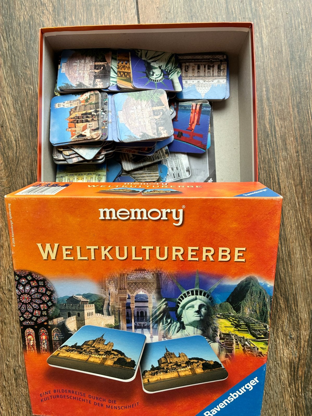 Ravensburger Weltkulturerbe Memory - Zo goed als nieuw, Een of twee spelers, Ophalen of Verzenden, Zo goed als nieuw