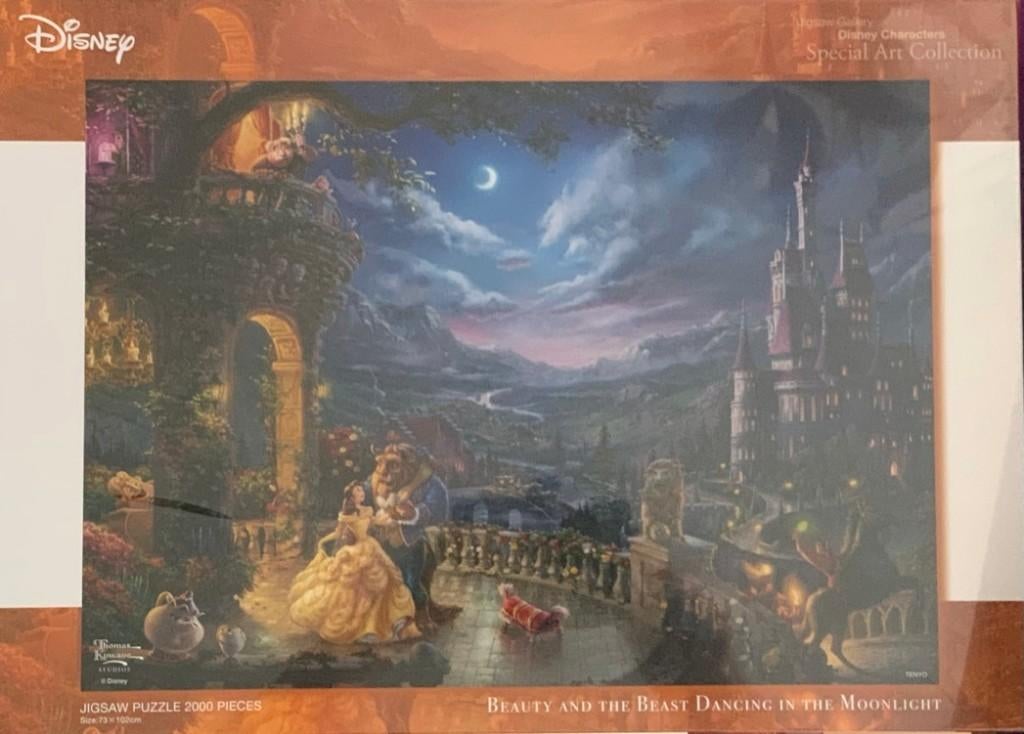 Disney puzzel 2000 stukjes Nieuw ! Tenyo Japan Belle Beest, Ophalen of Verzenden, Meer dan 1500 stukjes, Nieuw, Legpuzzel
