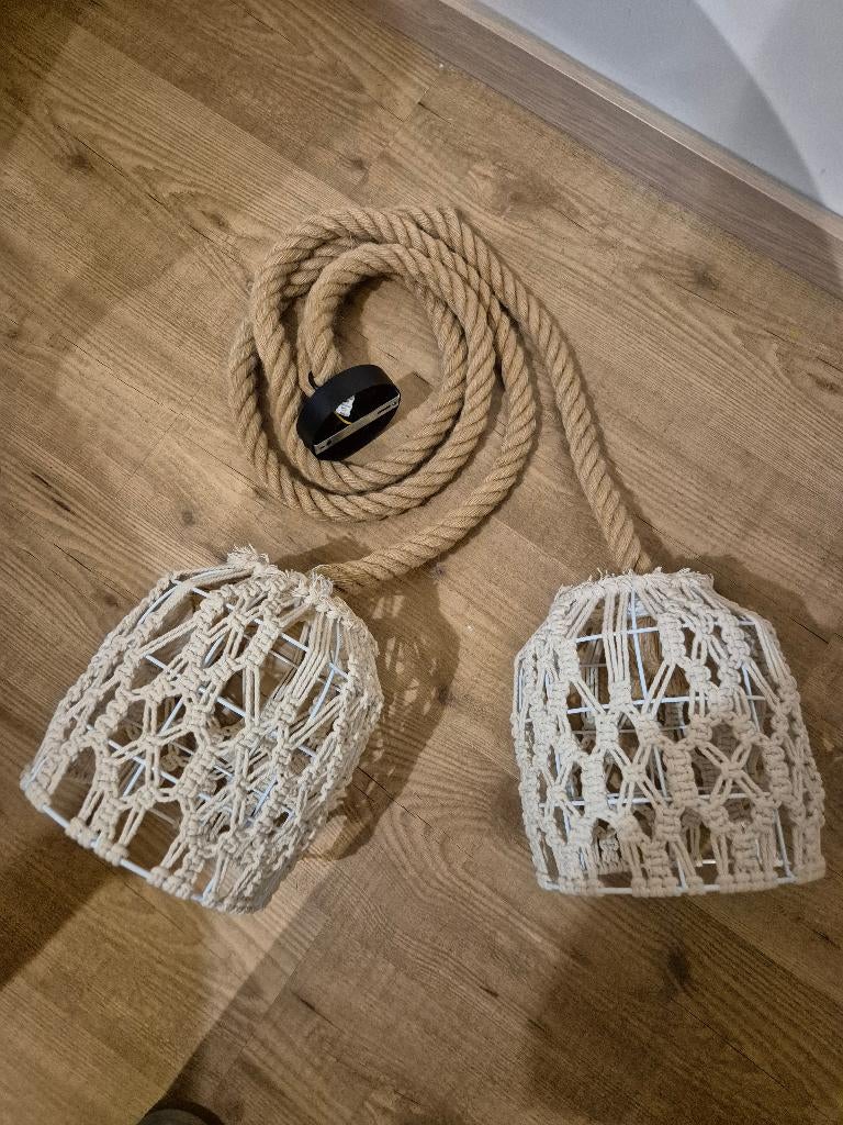 Lamp, Huis en Inrichting, Lampen | Hanglampen, Ophalen, Zo goed als nieuw, Overige materialen, Minder dan 50 cm