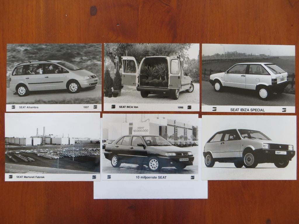 Seat persfoto’s (varia), Boeken, Ophalen of Verzenden, Nieuw, Overige merken