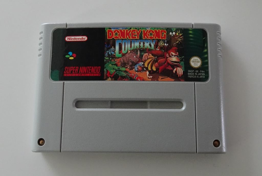 Donkey Kong Country voor Super Nintendo, 2 spelers, Zo goed als nieuw, Vanaf 3 jaar, Ophalen