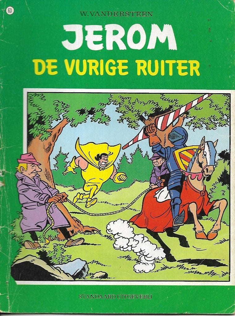 Jerom - Nr. 63:  De vurige ruiter, Boeken, Eén stripboek, Verzenden, Gelezen